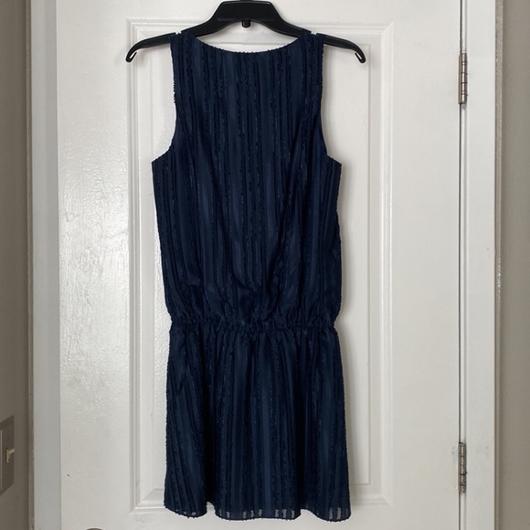 Navy Blue Parker Front Wrap Dress Size S NWT - Picture 6 of 9